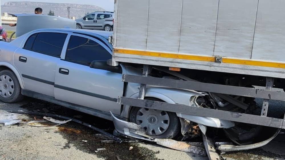 Malatya’da zincirleme trafik kazası: 1 yaralı
