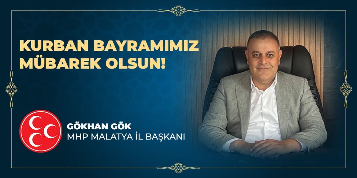 Başkan Gök "Kurban Bayramı’nın barış, sağlık ve huzur getirmesini diliyorum"