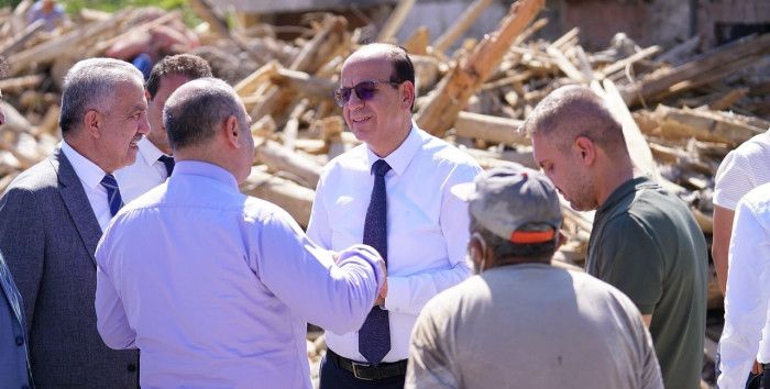 Yeşilyurt Belediye Başkanı Geçit, Çırmıhtı'da incelemelerde bulundu
