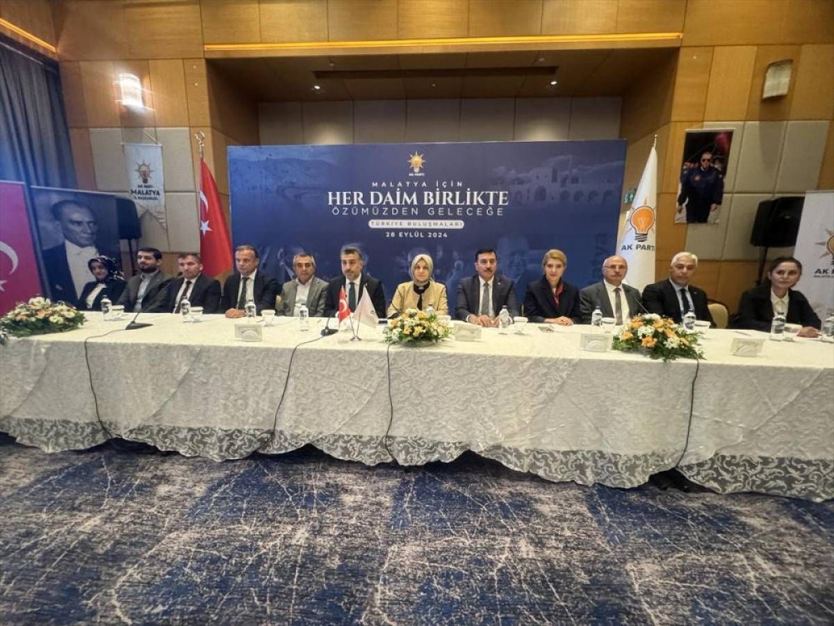 AK Parti Grup Başkanvekili Leyla Şahin Usta, Malatya'da konuştu