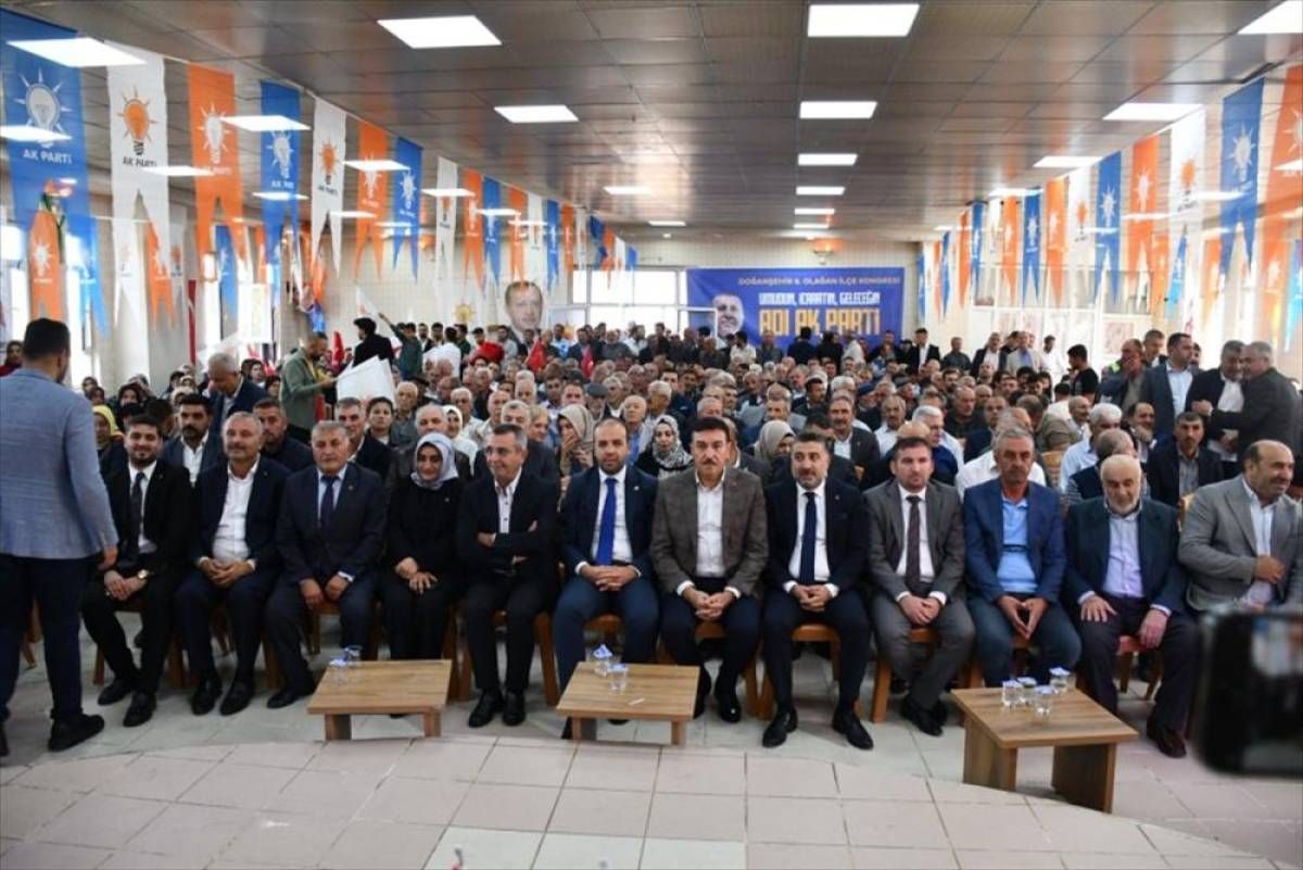 AK Parti Doğanşehir 8. Olağan İlçe Kongresi yapıldı