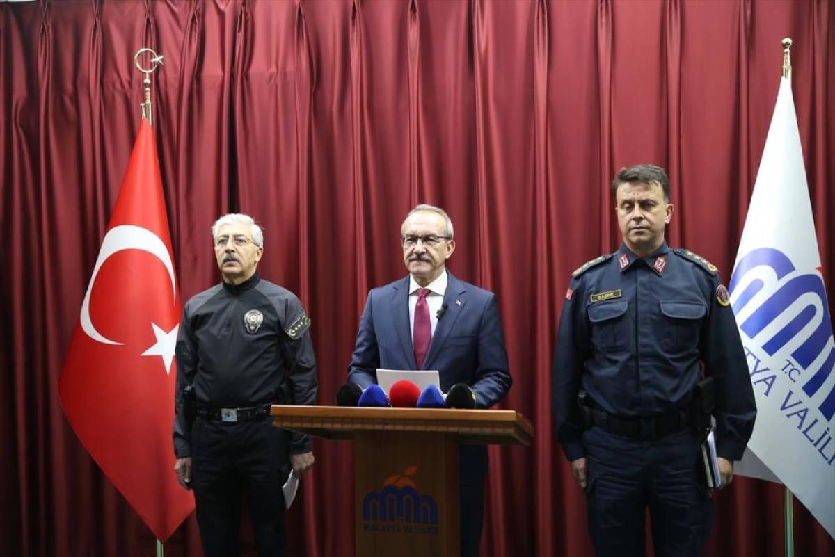 Malatya Valisi Yavuz kentin ekim ayı asayiş verilerini paylaştı