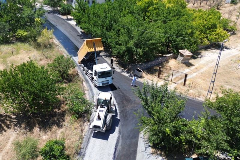 Battalgazi'de asfalt çalışmaları sürüyor