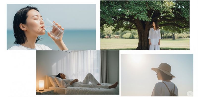 Kavurucu Yaz Sıcaklarından Korunmanın 10 Etkili Yolu