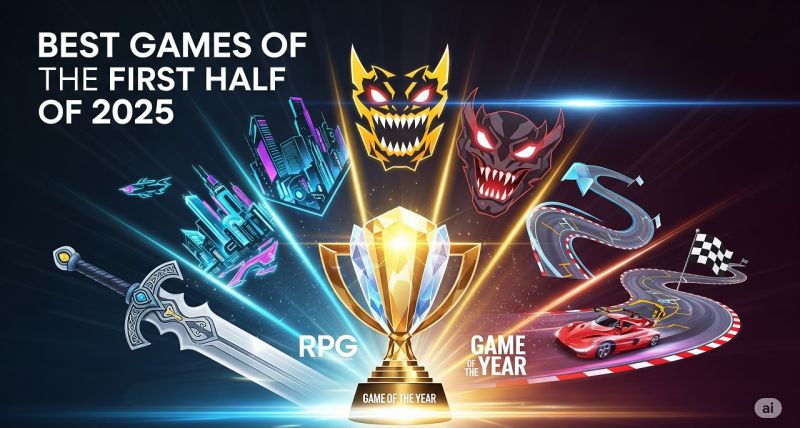 İşte 2025'in ilk döneminin en iyi 10 oyunu