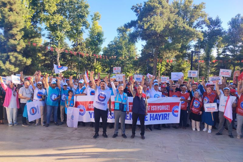 Memur-Sen Malatya İl Temsilcisi Söylemez: Gelirde adalet, ücrette denge istiyoruz