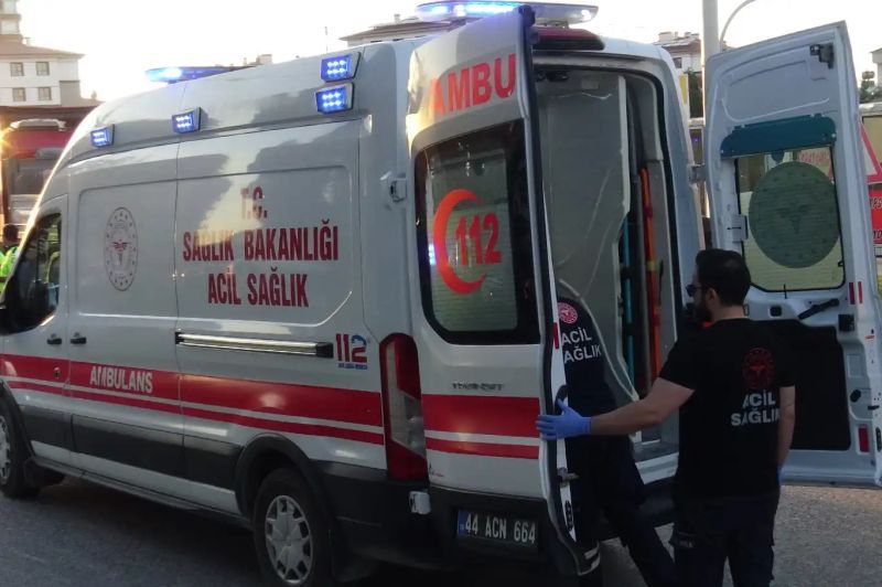 Malatya'da trafik kazası: 2 yaralı