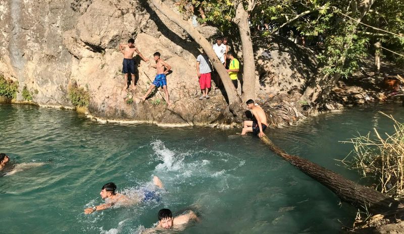 Yazıhan karasu, sıcaklarda serinlemek isteyenlerin adresi