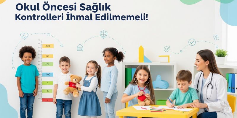 Okul Öncesi Sağlık Kontrolleri İhmal Edilmemeli!