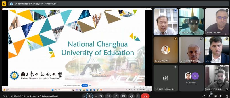 İnönü Üniversitesi ve Tayvan NCUE’den Mikroçip Alanında İşbirliği İçin İlk Temas