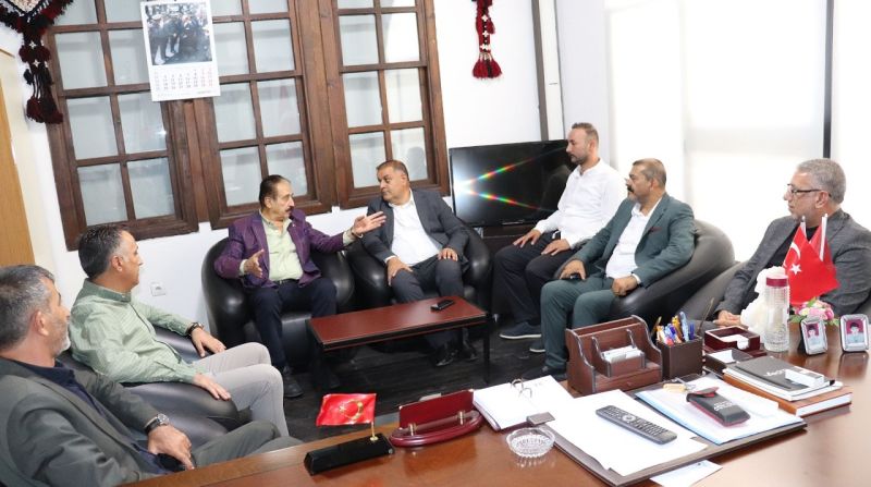 MHP İl Başkanı Gök’ten MESOB Başkanı Keskin’e ziyaret 