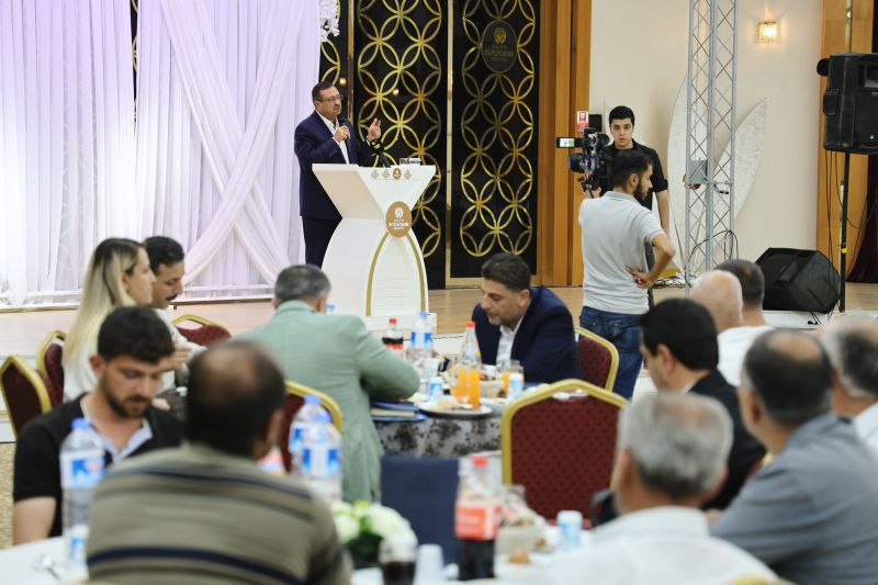 Cumhurbaşkanı’nın gelişi öncesi STK’larla istişare toplantısı düzenlendi