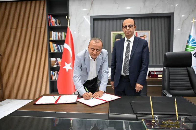 Yeşilyurt'ta bir taziye evinin daha protokolü imzalandı