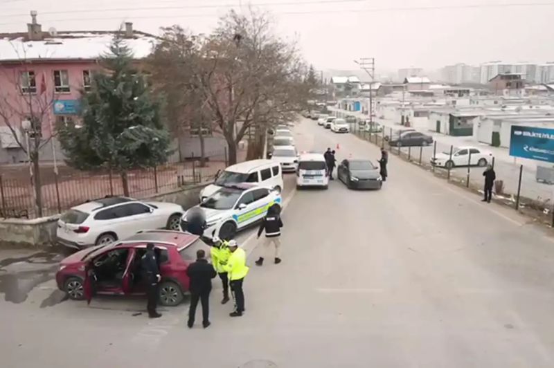 Malatya'da güvenlik uygulamalarında çok sayıda gözaltı
