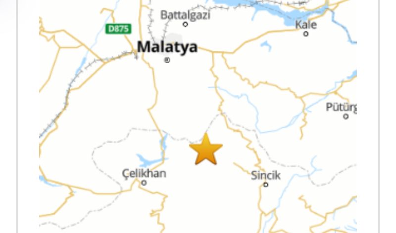 Adıyaman Çelikhan’da 3.8 Büyüklüğünde Deprem Malatya’dan da Hissedildi