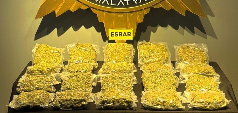 Malatya’da Uyuşturucu Operasyonu: 12 Kilo 800 Gram Esrar Ele Geçirildi