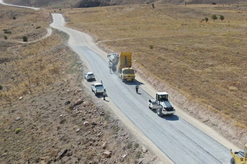 Malatya'da kırsal mahalleye yeni yol
