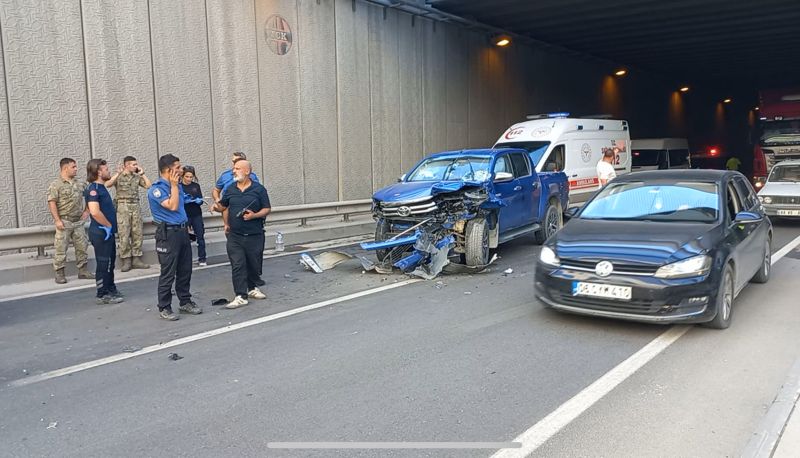 Çevreyolundaki Zincirleme Kaza, trafik durma noktasına geldi