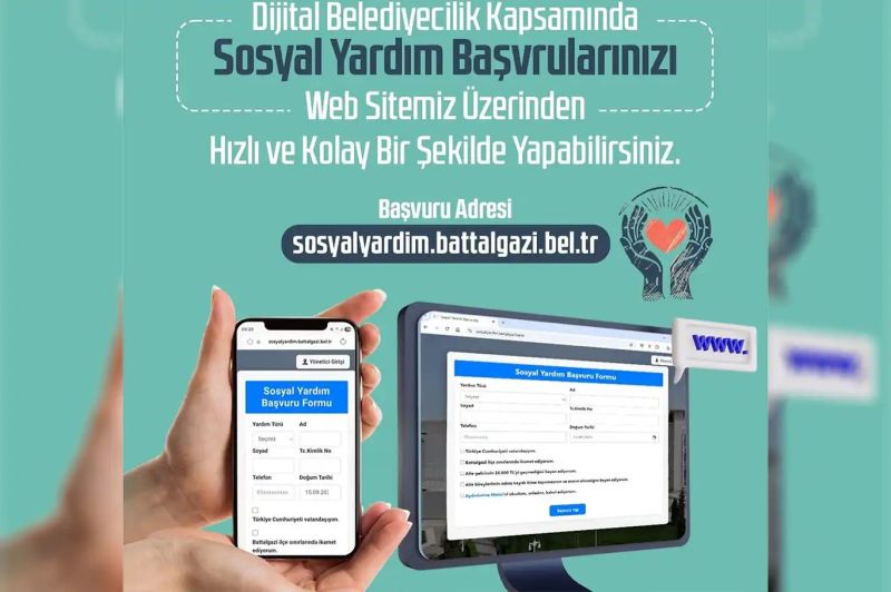 Battalgazi Belediyesi'nden eğitime ve sosyal yaşama destek