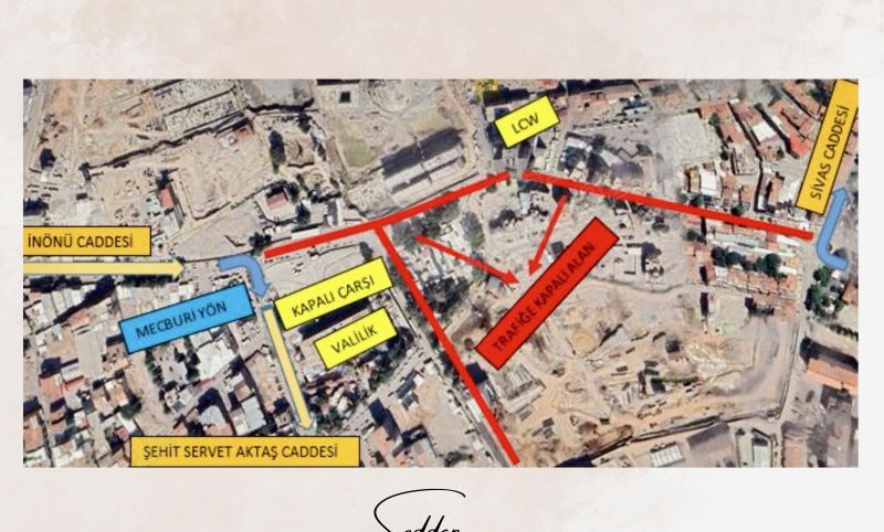 Malatya’da 3 gün boyunca bazı caddeler trafiğe kapatılıyor