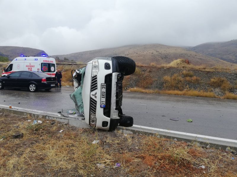 Darende’de Trafik Kazası: 6 Kişi Yaralandı