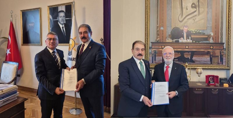 MESOB Başkanı Keskin’den Elitaş ve Güler’e Esnaf Dosyasını Sundu