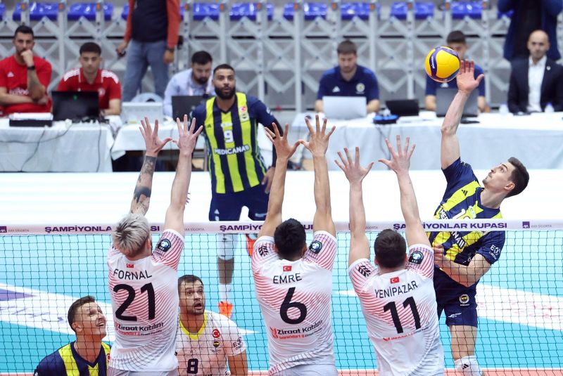 Ziraat Bankkart - Fenerbahçe Medicana: 3-1 | Şampiyonlar Kupası Şampiyonu Ziraat Bankkart