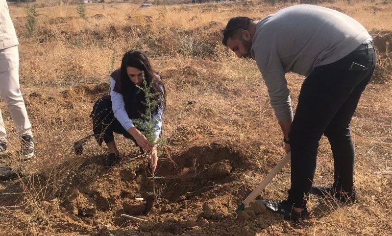 Gençlik Kuruluşları “Birlik Ormanı” İçin Sahada