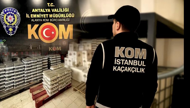 81 İlde Sahte Alkol Operasyonu: Bakan Yerlikaya “Biz Gereğini Yaparız”