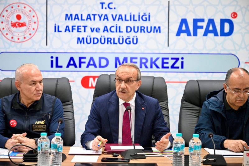 Vali Seddar Yavuz: “Afet Risklerini Azaltmak, Can ve Kamu Kaynağını Korumaktır”