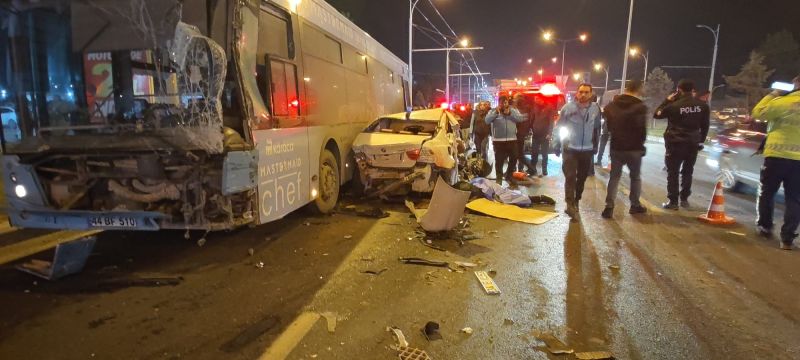 Yimpaş Kavşağında Feci Kaza: 2 Kişi Hayatını Kaybetti