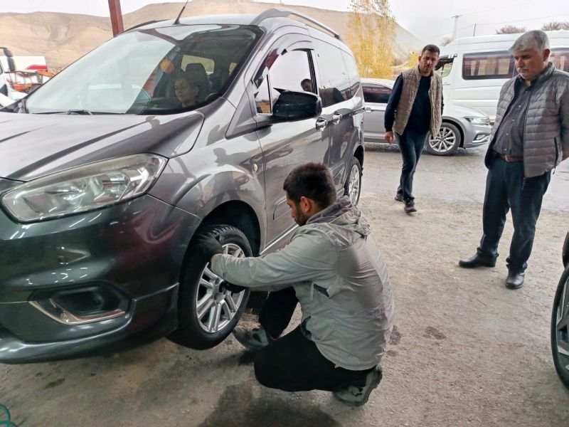 Kış Lastiği Uygulamasında Yoğunluk Artıyor