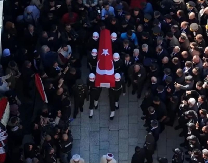 Malatyalı şehit astsubay Berkay Karaca için Lüleburgaz’da son veda töreni düzenlendi