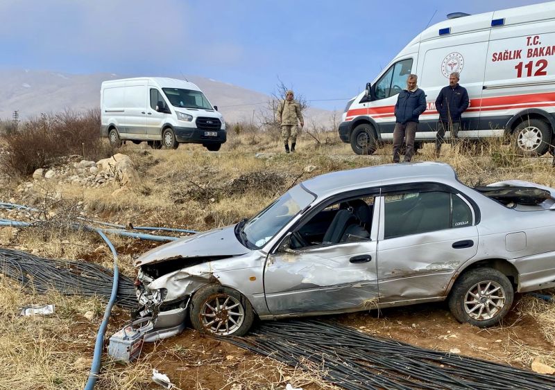 Doğanşehir’de Trafik Kazası: 3 Yaralı