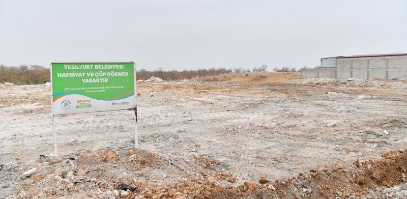 Yeşiltepe’de Hafriyat Alanı Temizlendi, Mahalle Nefes Aldı!