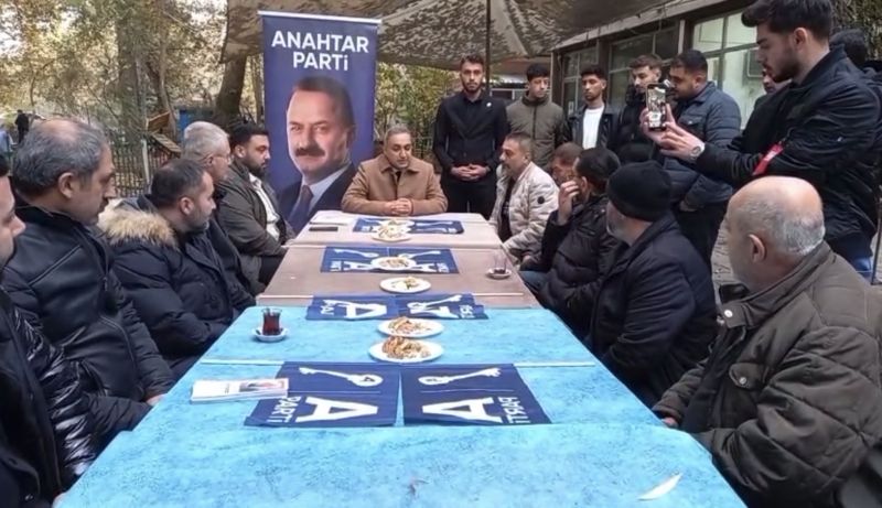 Anahtar Parti’den Dilek Hamlesi: “Artık Buradayız”
