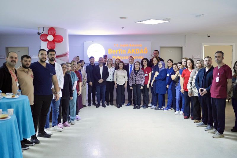 Berfin Akdağ’ın Adı Yeni Psikiyatri Servisinde Yaşayacak