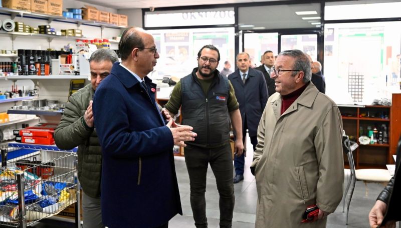 Başkan Geçit Özsan Sanayi Sitesi Esnafının Taleplerini Dinledi