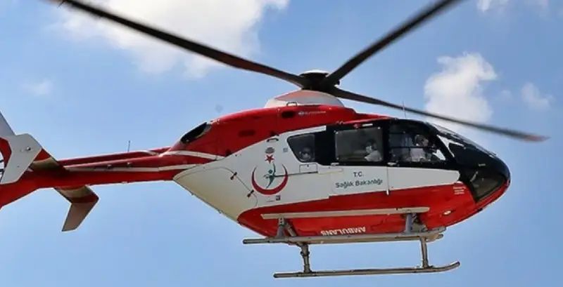 Darende’de Kalp Krizi Geçiren Kadın Ambulans Helikopterle Malatya’ya Sevk Edildi