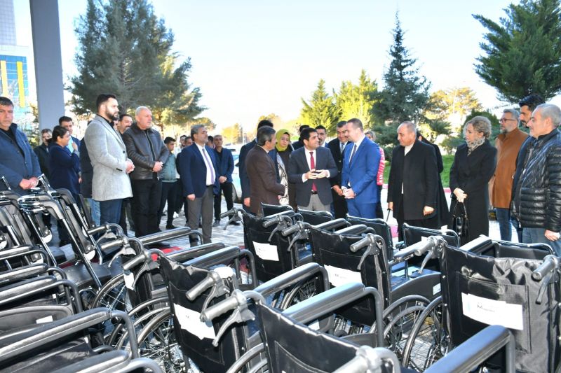MAGİNDER, MEAH'a 50 Tekerlekli Sandalye Bağışladı