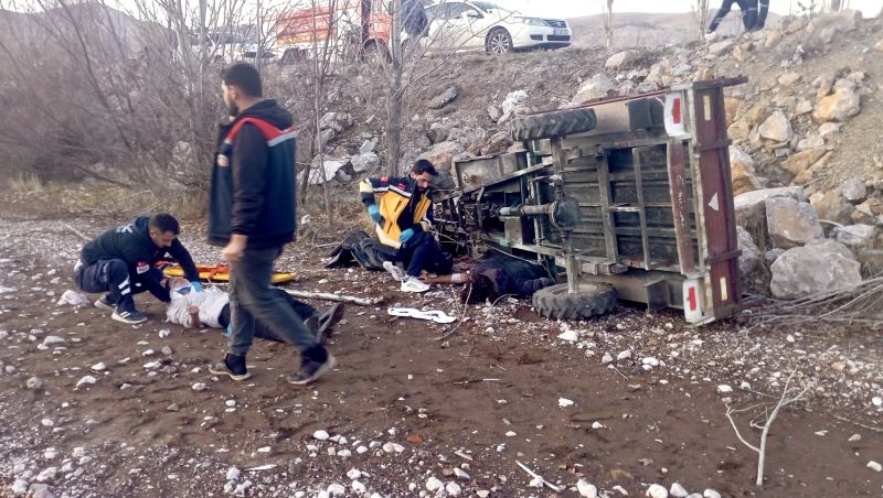 Doğanşehir’de Pat Pat Kazası: 3 Yaralı