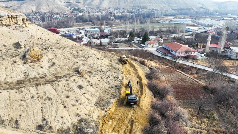 Darende Millet Bahçesi Projesinde Temel Atıldı