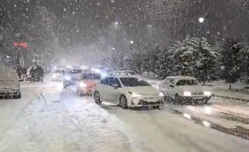 Malatya İçin Kuvvetli Kar Yağışı Uyarısı