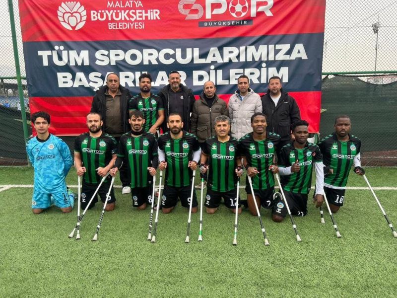 Malatya Bşb Ampute Futbol Takımı Deplasmanda Kazandı