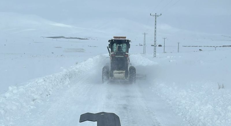 Malatya’da Kar Kalınlığı 110 Santimetreye Ulaştı