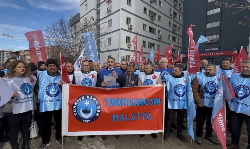 Türk Kamu-Sen Malatya’dan Ek Zam ve Refah Payı Çağrısı
