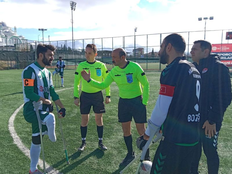 MBB Ampute Futbol Takımı Sahasında Lidere Yenildi