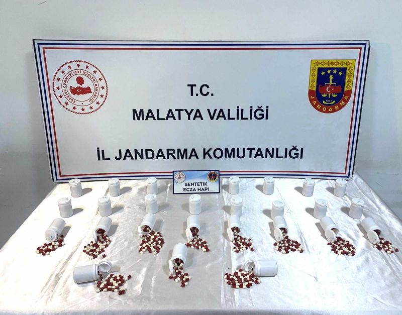 Battalgazi’de Sentetik Ecza Operasyonu: 2 Gözaltı