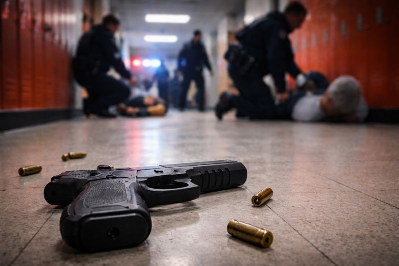 Kanada'da okulda silahlı saldırı: 10 ölü, 25'ten fazla yaralı