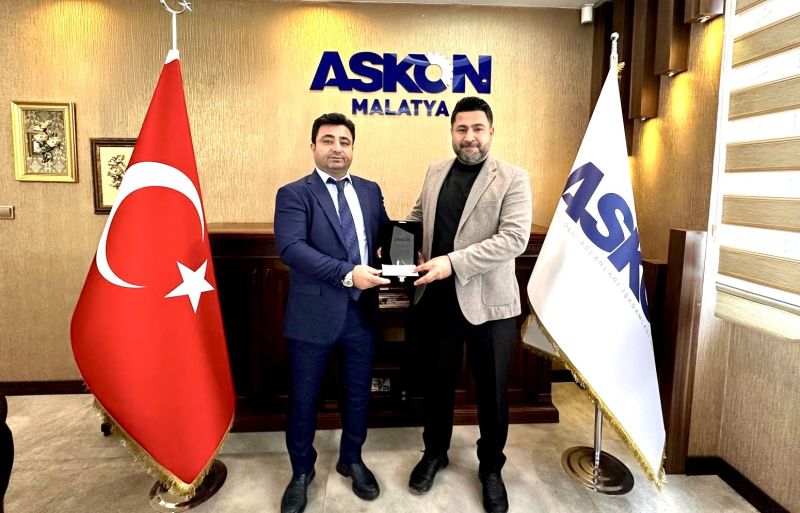 ASKON Malatya Şubesi’nde Bayrak Değişimi